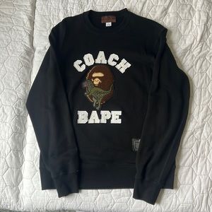 Bape x Coach crewneck